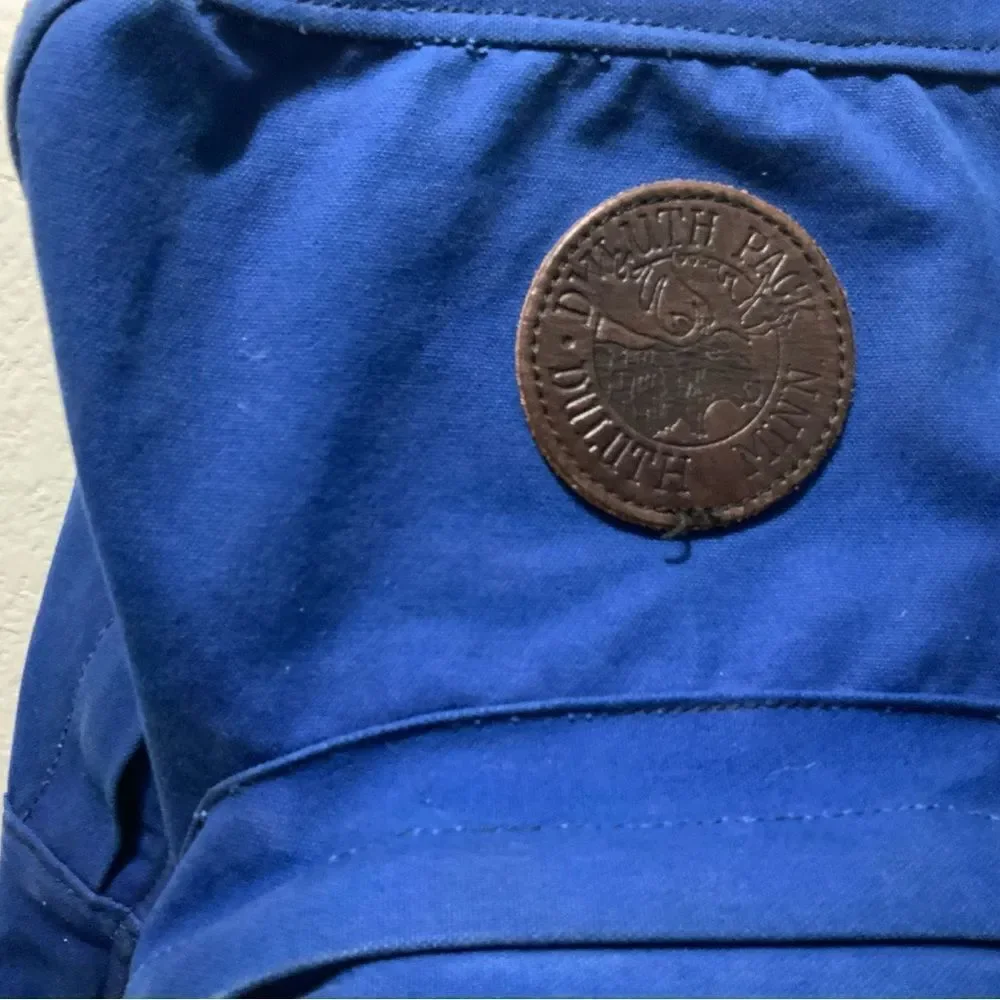 Duluth BackPack Genuine Canvas & Leather large  made in USA